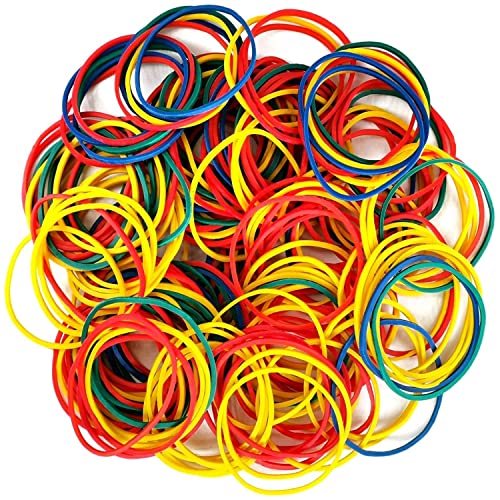 Oddy Multicolor High Stretch Rubber Bands, 1.5 Inch Pack of 500 Grams - Ideal for Office/School/Home & Kitchen Application - Image 2