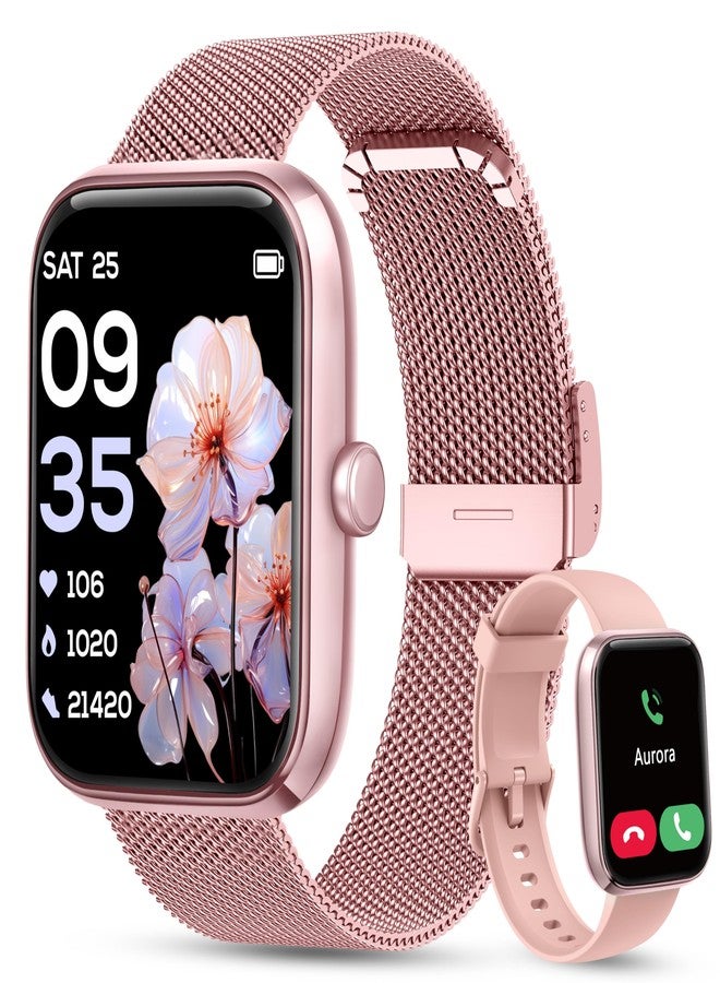 KALINCO VeryFit App Smart Watch for Men and Women with 100+ Sport Alexa Built-in Call Function Heart Rate Sleep Monitor for Android and iOS Phones - Image 1