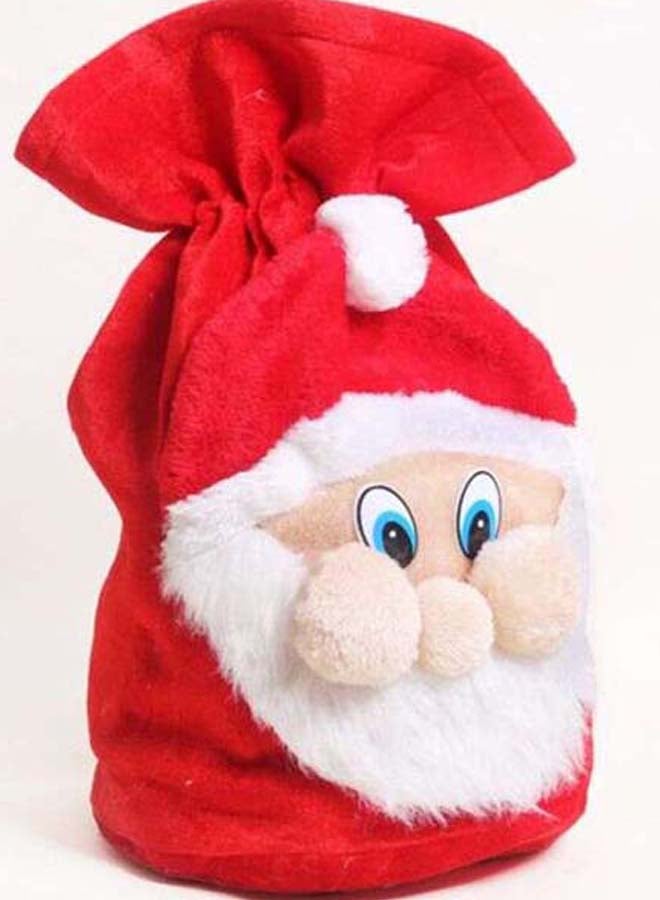 Beauenty Santa Face  Gift Bag Red/White/Beige - Image 2