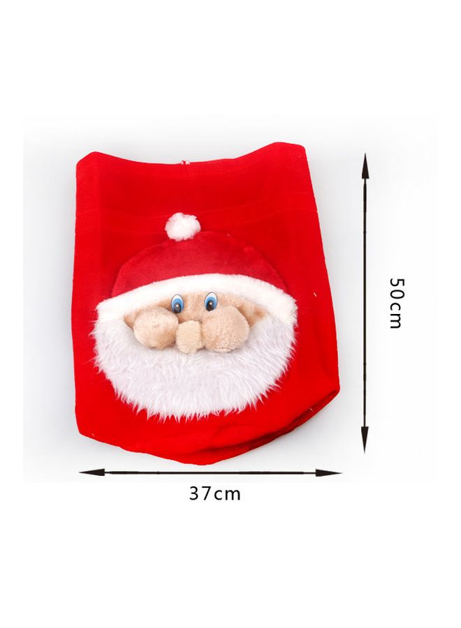 Beauenty Santa Face  Gift Bag Red/White/Beige - Image 5