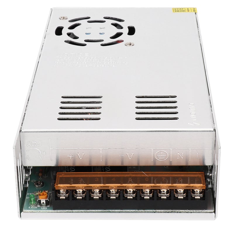 Switch Power Supply Driver Adapter Aluminum Alloy DC48V LED Screen Strip Light 3D PrinterS‑480‑48(48V/10A/480W)AC110/220V±15% - Image 1