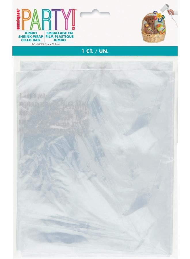 Unique Jumbo Shrinkwrap Cello Bag
