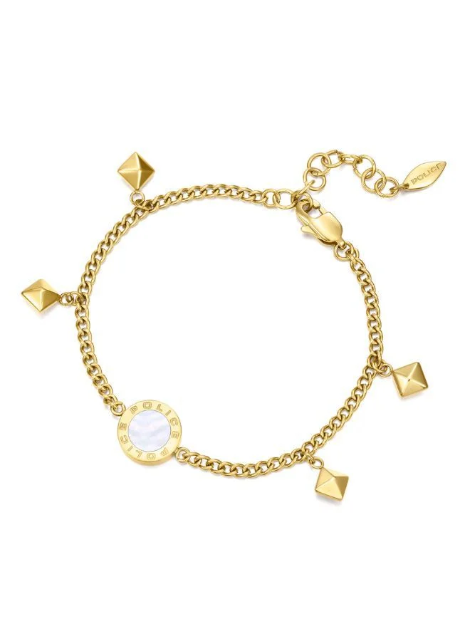بوليس Reversible Bracelet For Women Yellow Gold Plated