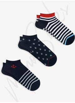 Mono Socks 3-pack Anchor Booties Socks  - Image 1