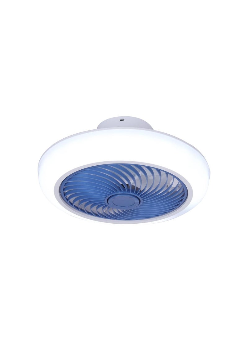 Modern Ceiling Fan Light with Remote Control,LED Lamp Dimmable for Bedroom Office