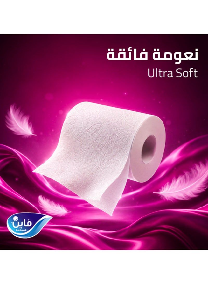 Fine Toilet Paper 140 Sheets 4 Ply Pack of 9 Rolls - Image 3