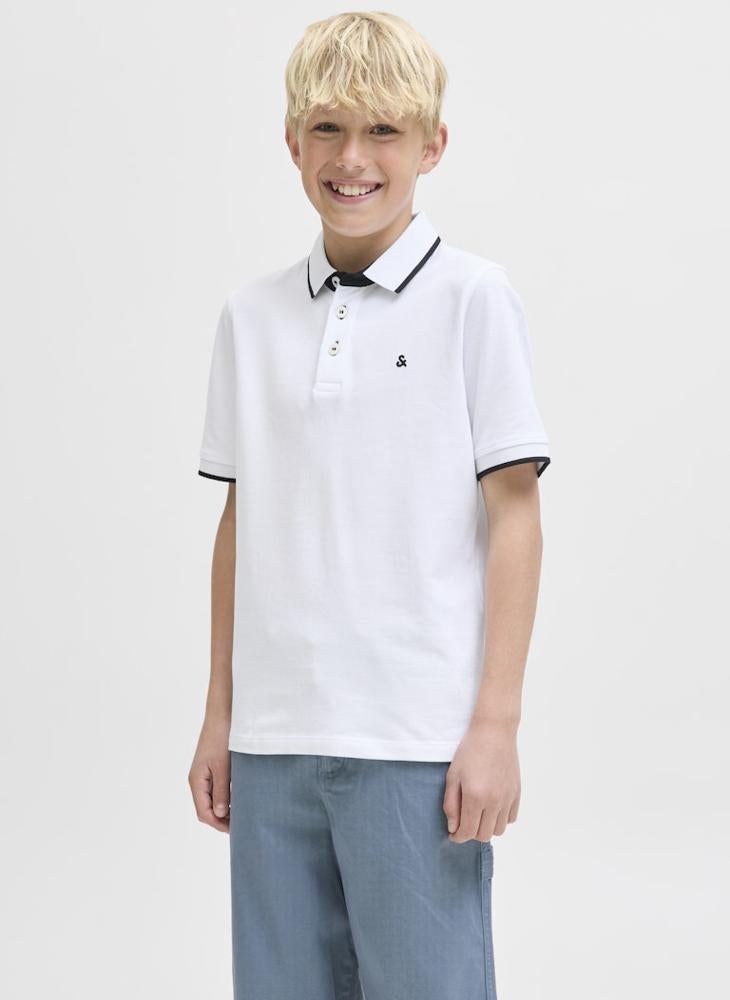 Jack & Jones Junior Youth Polo Shirt - Image 1