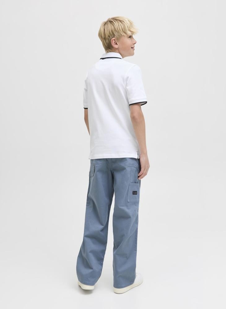 Jack & Jones Junior Youth Polo Shirt - Image 2