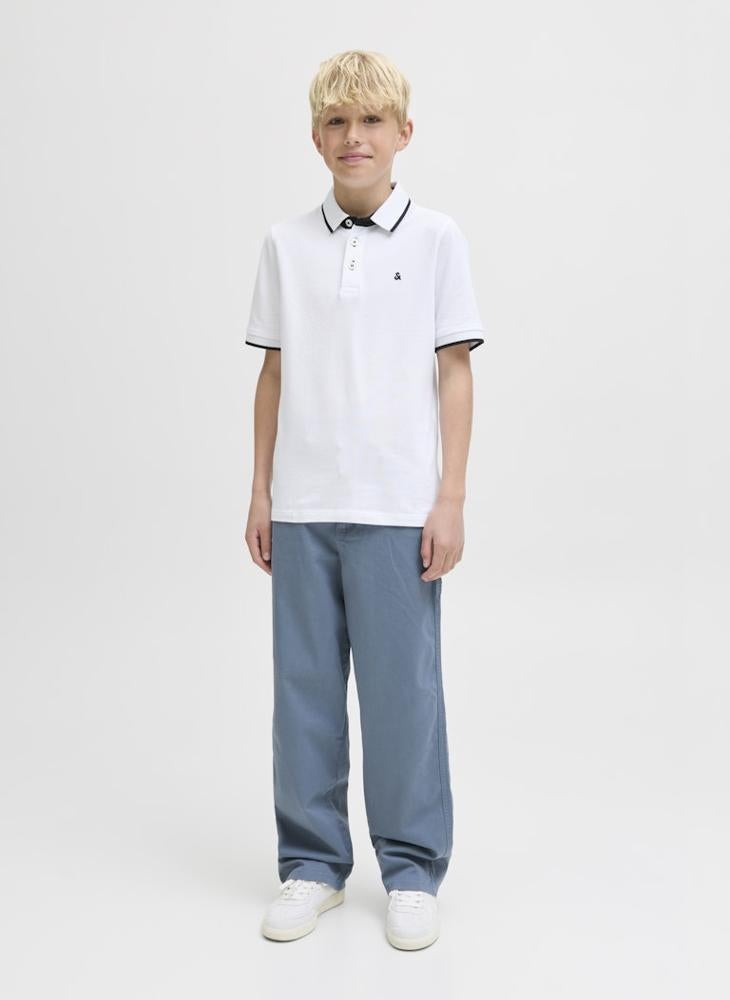 Jack & Jones Junior Youth Polo Shirt - Image 4