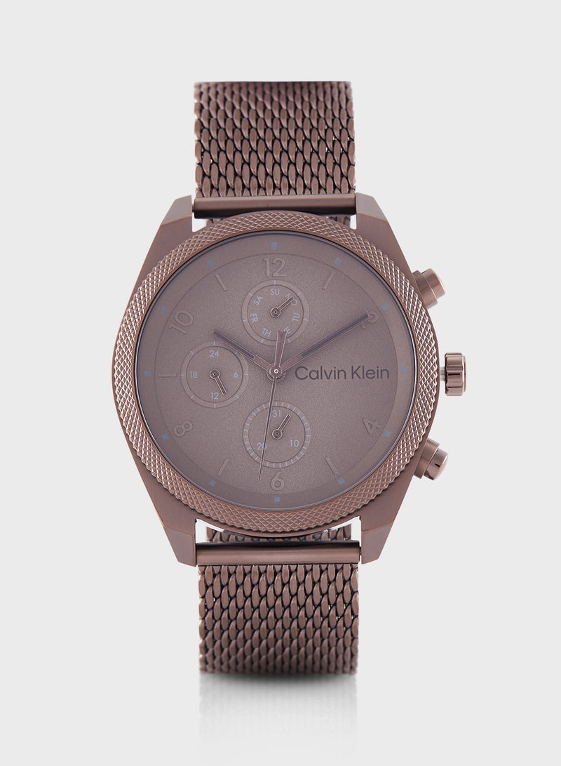 CALVIN KLEIN Ionic Plated Brown Steel - Image 1