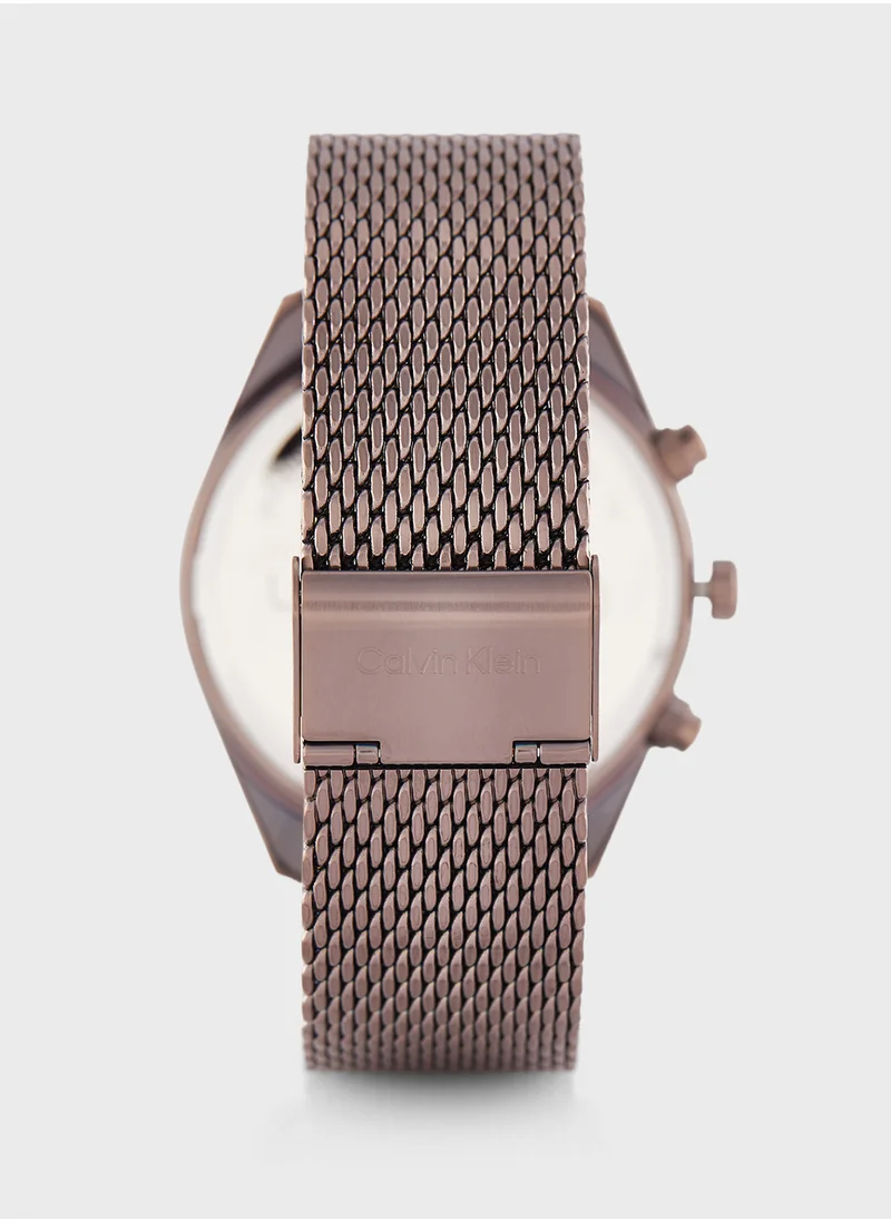 كالفن كلاين Ionic Plated Brown Steel