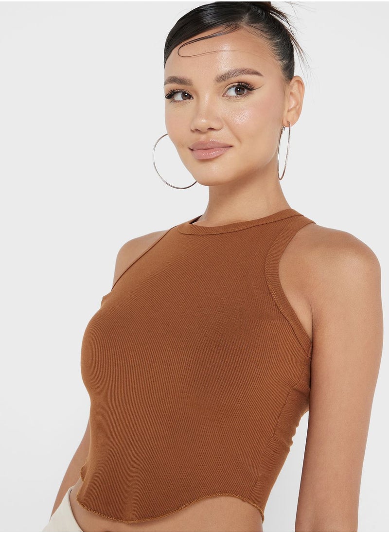 Ginger - Ribbed Vest - Image 1