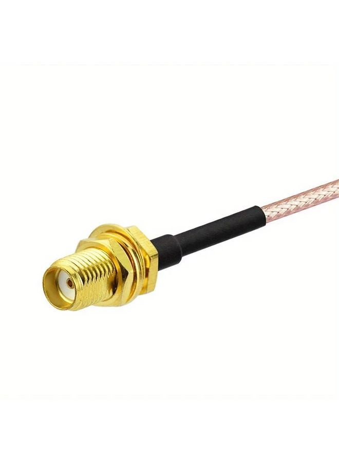 2pcs SMA Female To Male Right Angle RG316 Antenna Extension Cable 12 Inch 30cm - Image 5