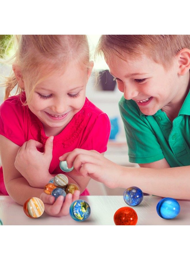 Pllieay 16Pcs Solar System For Kids Solar System Planets Toys For Kidsspace Solar System Eight Planets Bouncy Balls+Planetary Flashcards For Kids Party Favors Educational Toys Space Toys For Kids - Image 5