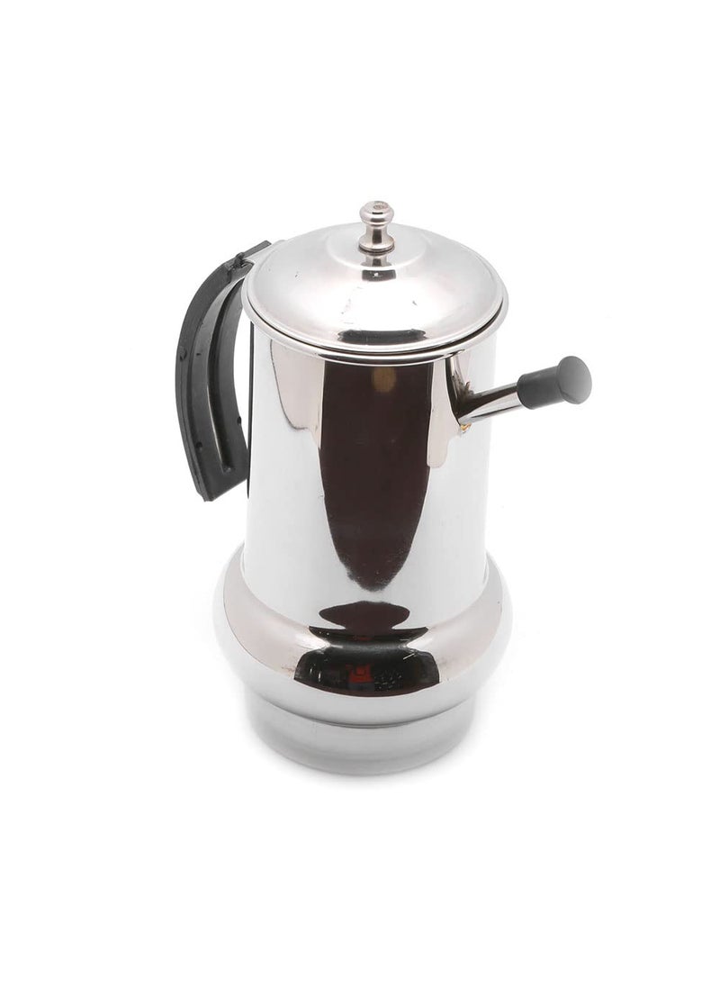 KCL KCL Stainless Steel - Glamour Oil Dispenser with Nozzle | Perfect for Olive Oil, Canola Oil, Ghee & Vinegar | Leak Proof & Easy Flow | Drip Free Spout | 1000 ML Capacity | Must Have Kitchen Essential  - Image 2