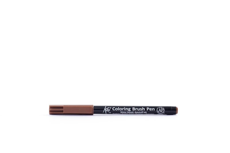 SAKURA Koi Coloring Brush Pen Brown pack of 2 - Image 1