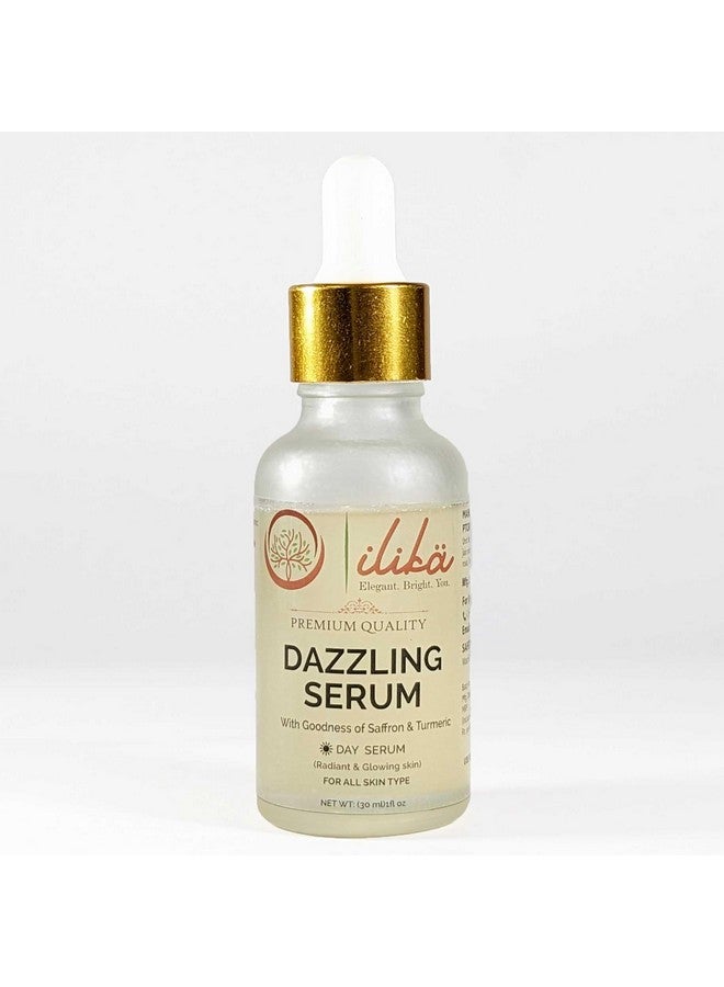 ILIKA Dazzling Serum With Saffron and Niacinamide| Anti-Inflammatory & Soothing | Rejuvenation & Nourishment -30 ML - Image 1