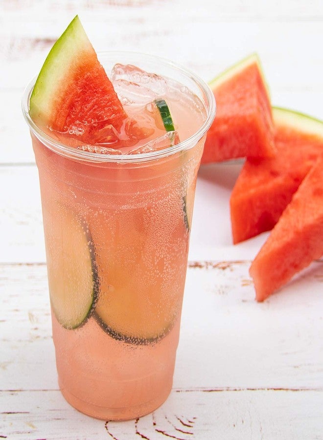 SOLO Cup Company Clear Recycled Plastic Party Cups, 18 Oz, 184 Count - Image 3