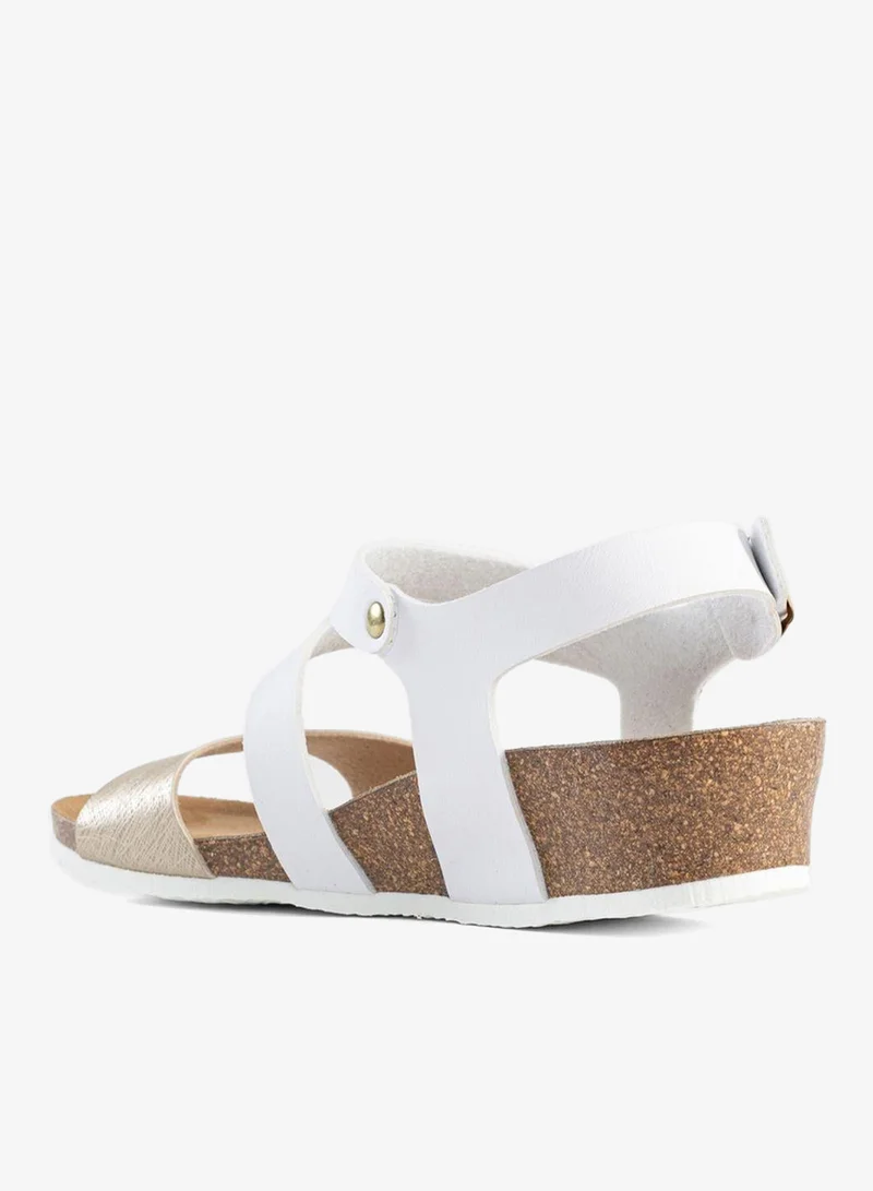 Bayton  Reus Multi Strap Wedge Sandals for Women | Best Price UAE
