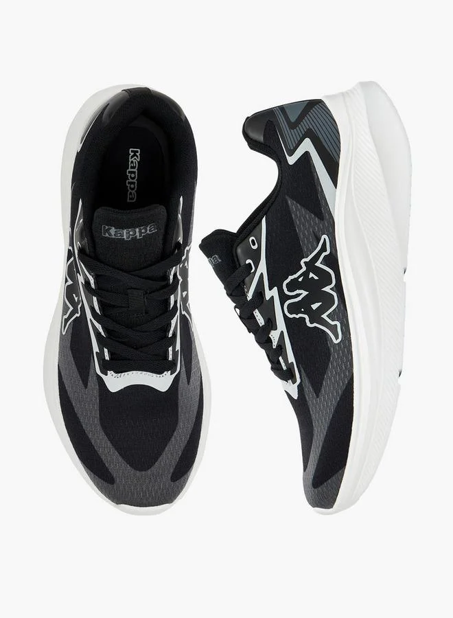 Kappa Men Logo Print Lace-Up Sports Shoes