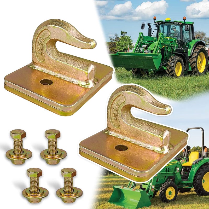 VIAGL 2 Pack Grade 70 Tractor Bucket Grab Hook - Image 1