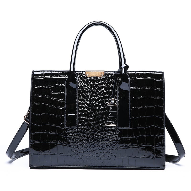Foreign New Bag Women'S 2023 New Fashion Crocodile Pattern Large Capacity Shoulder Bag High-End Messenger Bag - Image 4