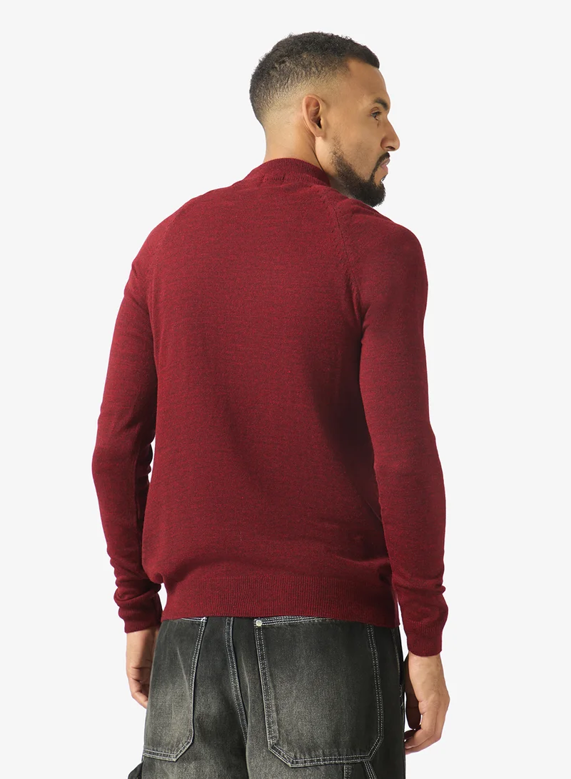 Seventy Five Casual Turtle Neck Pullover Sweater
