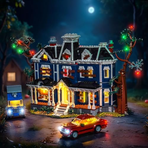 LocoLee Light kit Compatible with Lego 11370 Stranger Things The Creel House No Model Only Lights LED Lighting Accessories Compatible with Lego 11370 Creel House Standard Version - Image 1