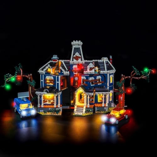 LocoLee Light kit Compatible with Lego 11370 Stranger Things The Creel House No Model Only Lights LED Lighting Accessories Compatible with Lego 11370 Creel House Standard Version - Image 5