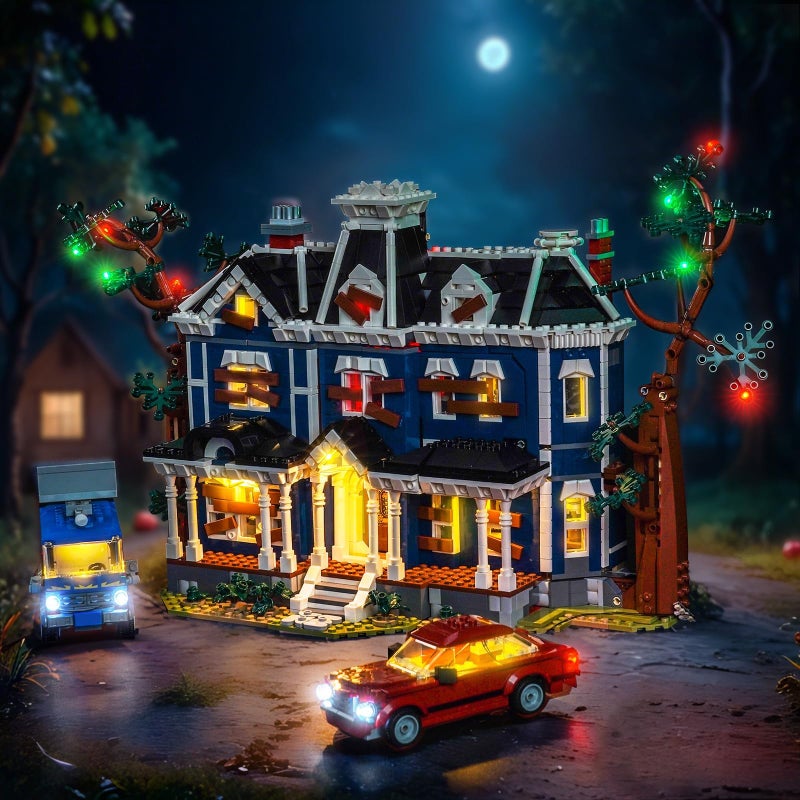 LocoLee Light kit Compatible with Lego 11370 Stranger Things The Creel House No Model Only Lights LED Lighting Accessories Compatible with Lego 11370 Creel House Standard Version - Image 3