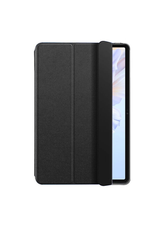 Hboalg Huibao Long Compatible With Honor V9 Case Model 11.5-inch Protective Cover, Slim Shockproof Tri-fold Stand Soft Shell For Business Office And Binge-watching, Universal, Black - Image 4