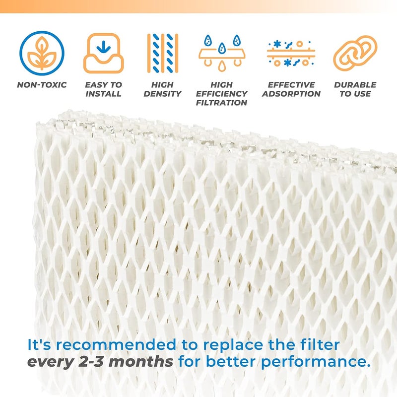 ANTOBLE 4 Pack WF813 Humidifier Filter Replacement for ReliOn RCM-832 RCM-832N, ProCare PCWF813 PCWF-813 PCCM-840 PCCM-832N, Equate EQWF813 EQ 2119-UL Cool Mist Humidifier Filters - Image 5