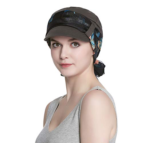 Alnorm Chemo Headwear for Women Newsgirl Cap - Image 4