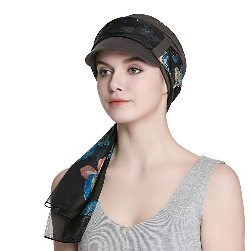 Alnorm Chemo Headwear for Women Newsgirl Cap - Image 3
