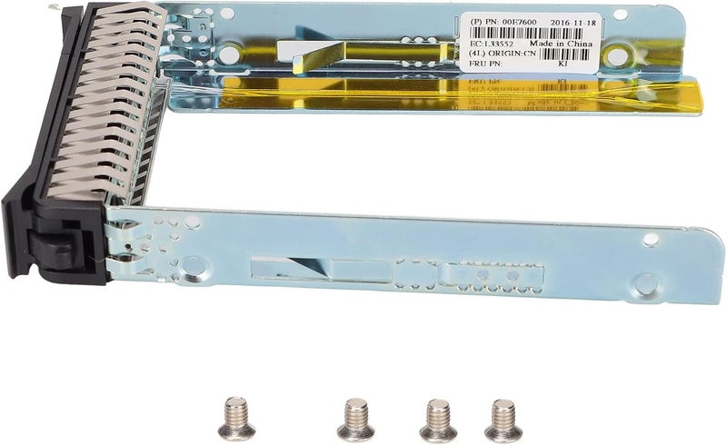 Hard Drive Tray, 2.5in SAS Hot Swap Metal Bracket SSD with 4 Screws for X3850 X6 X3650 ST550 SR550 SR650 SR850 M5 - Image 3