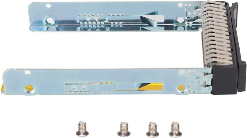 Hard Drive Tray, 2.5in SAS Hot Swap Metal Bracket SSD with 4 Screws for X3850 X6 X3650 ST550 SR550 SR650 SR850 M5 - Image 1