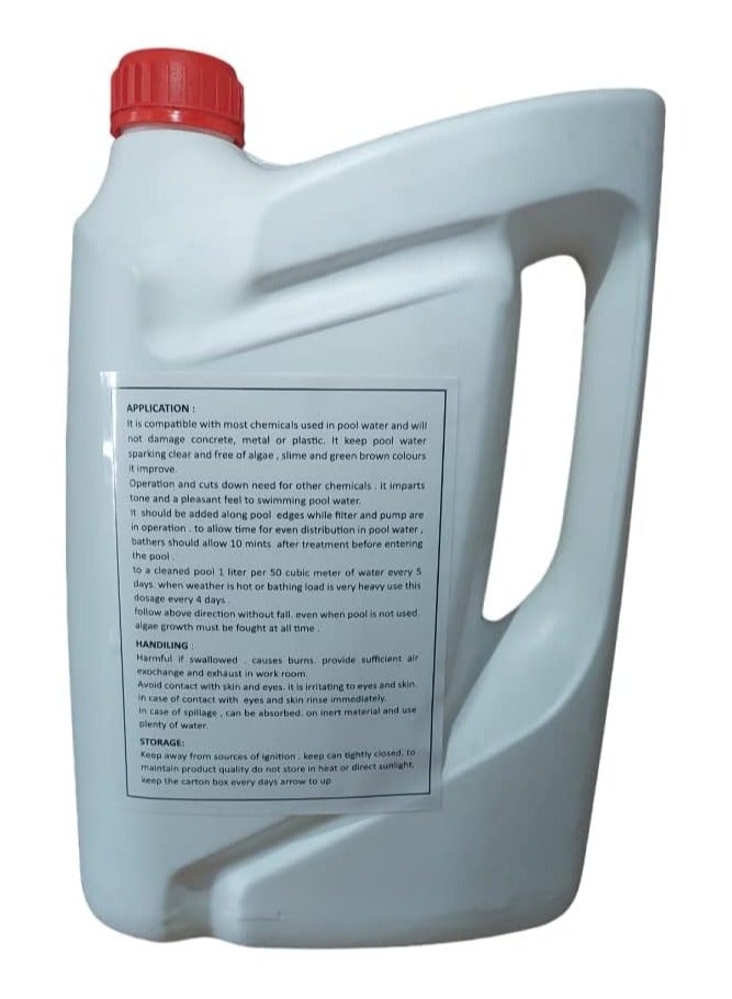 Aqua Plus Liquid Flocculant for Anti-Algae Water Treatment Chemical 5L - Image 2