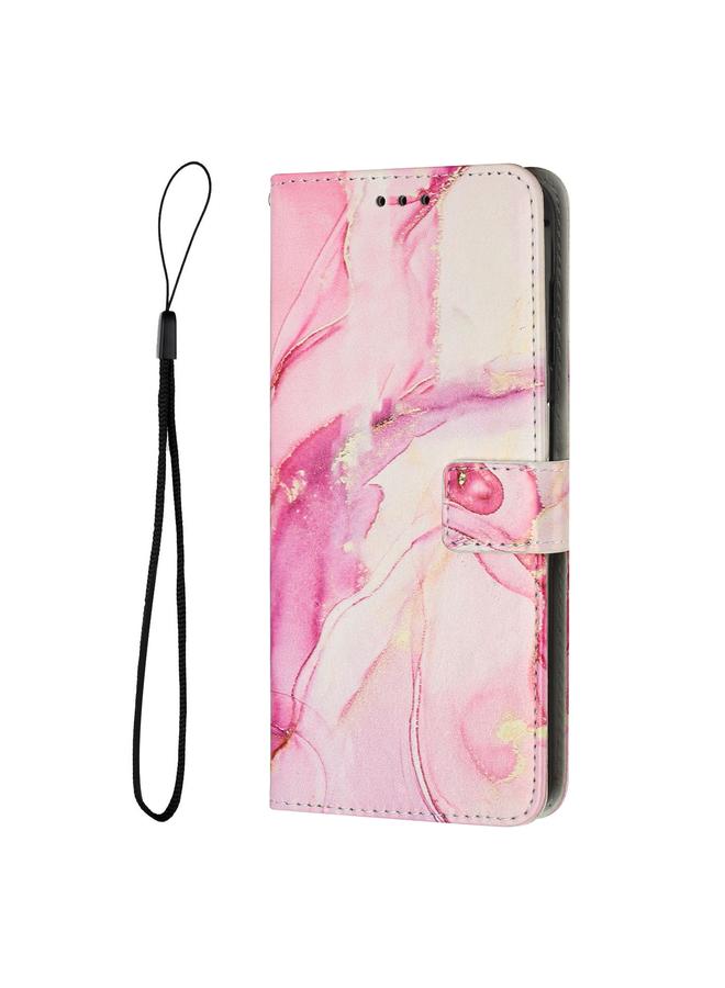 Zaboon Case For iPhone 11 Painted Marble Pattern Leather Phone Case - Image 2
