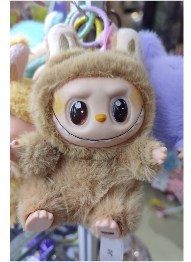 null - LABUBU Doll, Plush Toy Set Vinyl Plush Hanging Card,Blind Box Figures La bubu, The Monsters Plush Toys for Modern Home Decor, Collectible Toy Set Seat - Image 1