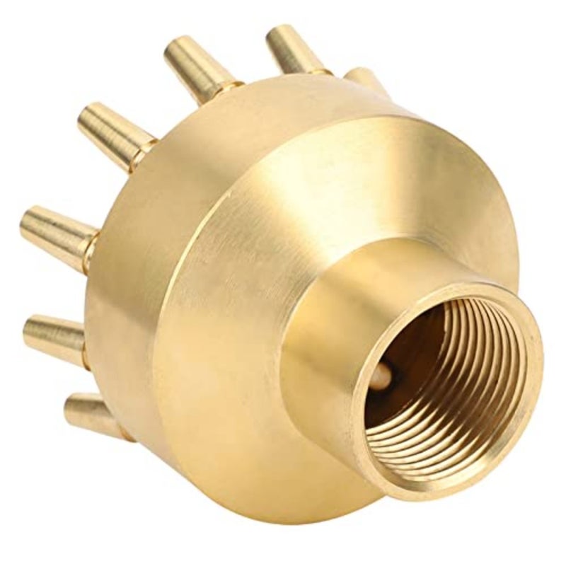 1in Fountain Spray Nozzle, Copper Multi-Hole Scatteringbaihuo - Image 4