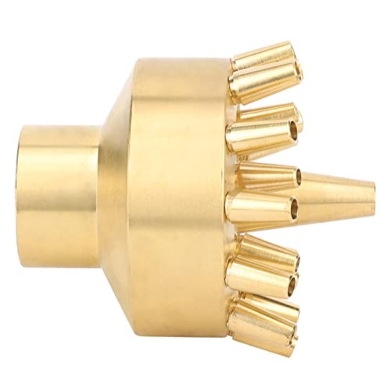 1in Fountain Spray Nozzle, Copper Multi-Hole Scatteringbaihuo - Image 3