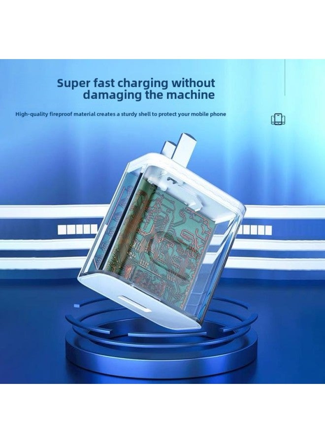 Applicable OPPOA3 Charger OPPOA35G Charging Line 45W Data Line Extended OPPOA3X Charging Head A3X5-Color:45w Charger + Flash Charging Cable 2.1m Oppoa3/x Dedicated - Image 5