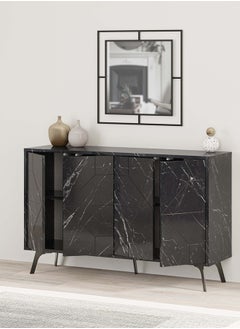 Mourah Home Mourah Dune Console - Black Marble - 2 Years Warranty  - Image 3