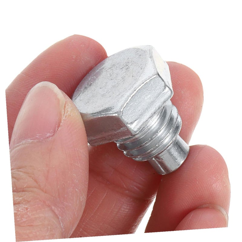 5 Pcs Silver Horizontal Floor Jack Handle Repair Screws Set Saddle Bolts - Image 5