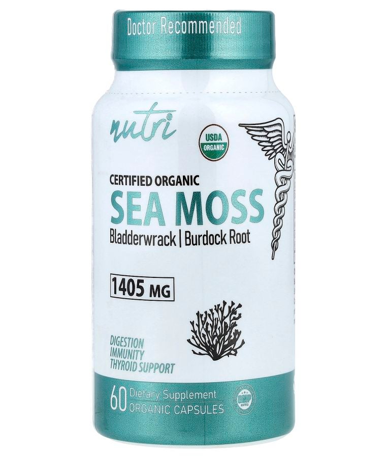 Organic Sea Moss 60 Organic Capsules