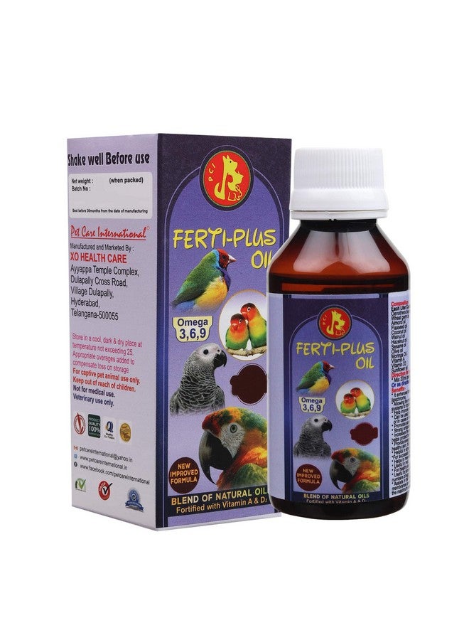 PET (Pci) Ferti-Plus A Blend Of Nature To Provide All Essential Nutrition For Healthy Bird Breeding Healthcare, Pack Of 2 (30Ml X 2) - Image 5