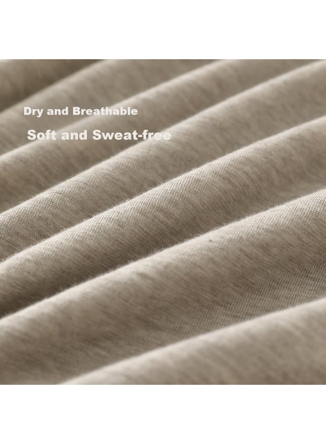 Shuixingjiafang Cotton Fitted Sheet, 100% Cotton Bed Cover, Class A Bedding, Knitted Cotton Mattress Protector, Protective Cover, 1.8x2 Meters - Image 2