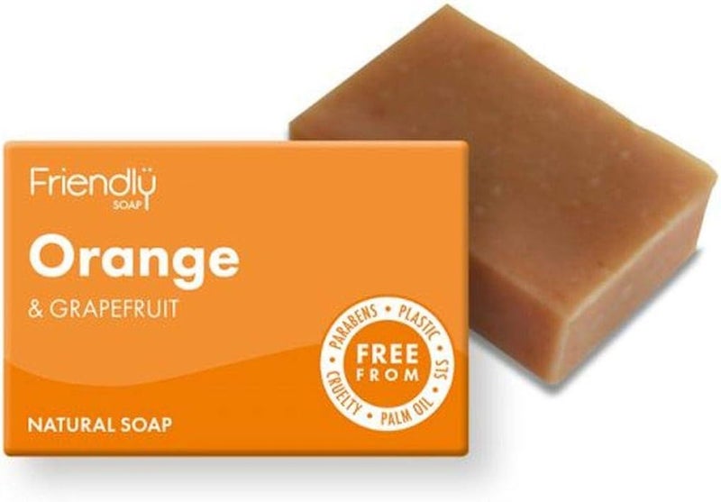Orange Grapefruit Soap 95g Friendly Soap