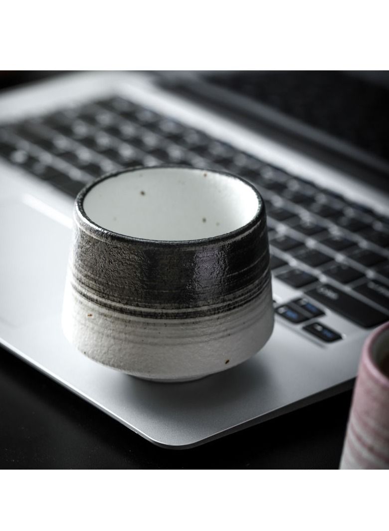 XiuWoo Set of 4 Ceramic Teacup Espresso Coffee Cup Porcelain Tea Cup Set Chinese Kung Fu Bowl Drinkware 170ml - Image 4