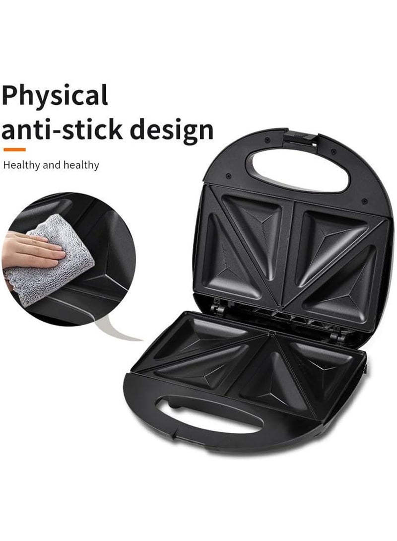 سوكاني صانعة الساندويتشات سوكاني SK-BBQ-139 ثنائية الوجه - غير لاصقة، سهلة الاستخدام، بتصميم صغير الحجم - Image 2